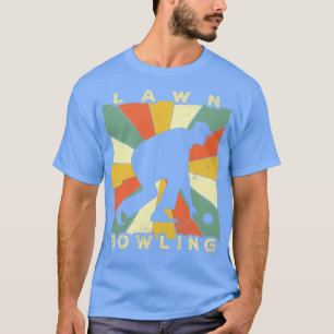 Vintage Lawn Bowling Sport Retro T T-Shirt