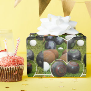 Vintage Lawn Bowls Collection, Wrapping Paper