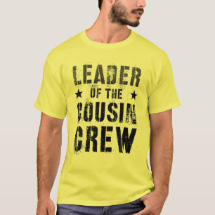 Vintage LEADER OF THE COUSIN CREW Funny Grandma Gr T-Shirt