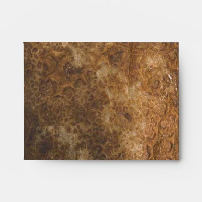 Vintage Leather Envelope (Front)