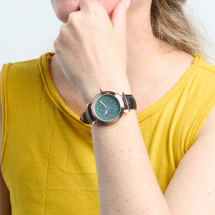 Vintage Leather Strap Watch 