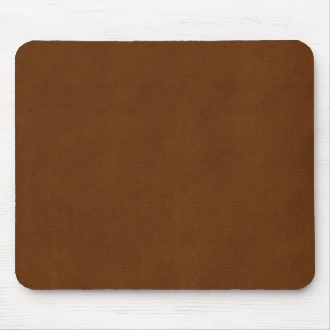 Vintage Leather Tanned Brown Parchment Paper Mouse Pad (Front)