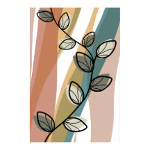 Vintage Leaves Art