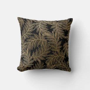 Vintage leaves Baroque Cushion