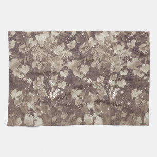 VINTAGE LEAVES TEA TOWEL