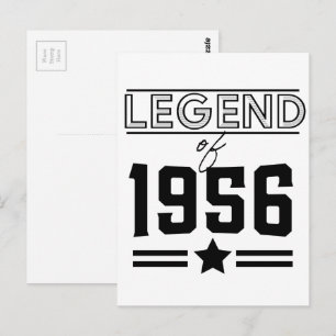 Vintage Legend of 1956 Postcard
