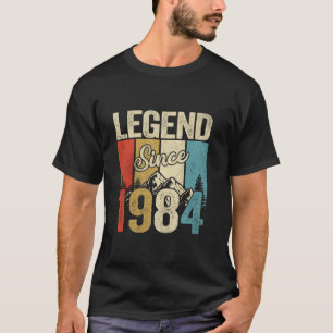 Vintage Legend Since 1984 40th Birthday Gifts 40 Y T-Shirt