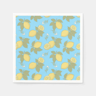 Vintage lemon  napkin