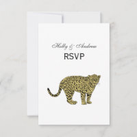 Vintage Leopard Cheetah Spotted Cat Drawing