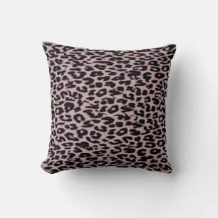 Vintage Leopard Print Skin Fur 2 Cushion