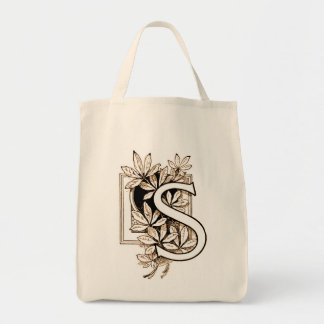 Vintage Letter 'S' Collage - Bag