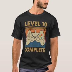 Vintage Level 10 Complete – 10th Wedding Anniversa T-Shirt
