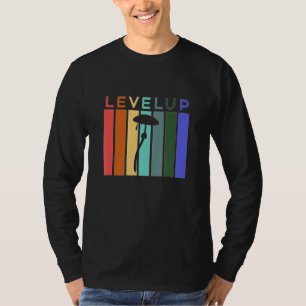 Vintage Level Up Mushroom T-Shirt