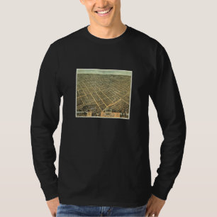 Vintage Lexington Ky Map 1871 T-Shirt
