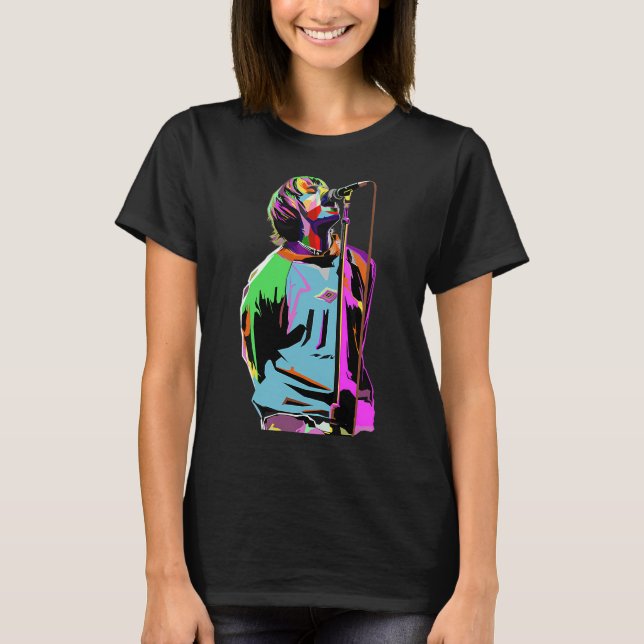 Vintage liam gallagher art T-Shirt (Front)