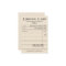 Vintage Library Book Card Wedding Escort Cards