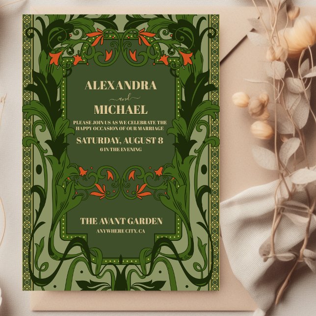 Vintage Library Book Wedding Invitation (Creator Uploaded)