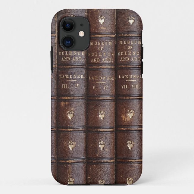 Vintage Library Books Effect iPhone 5 Case (Back)