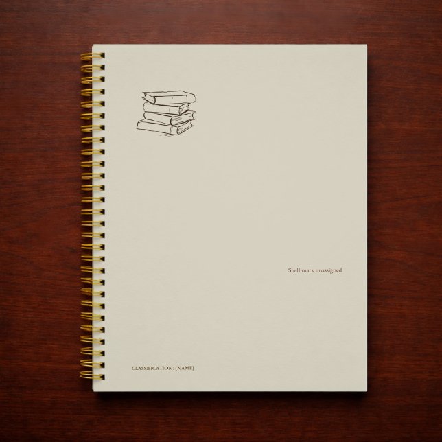 Vintage Library Dark Academia-Bundle of Books  Planner (Creator Uploaded)