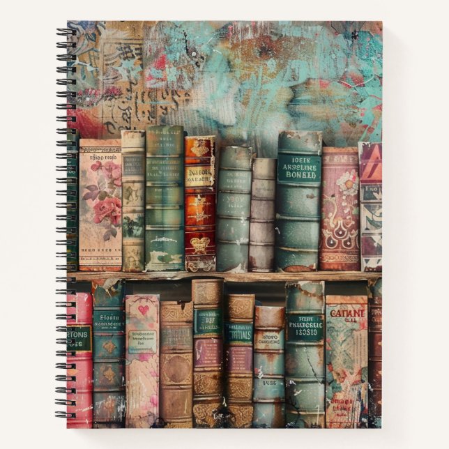 Vintage Library Notebook (Front)