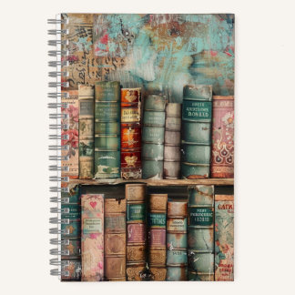 Vintage Library Notebook