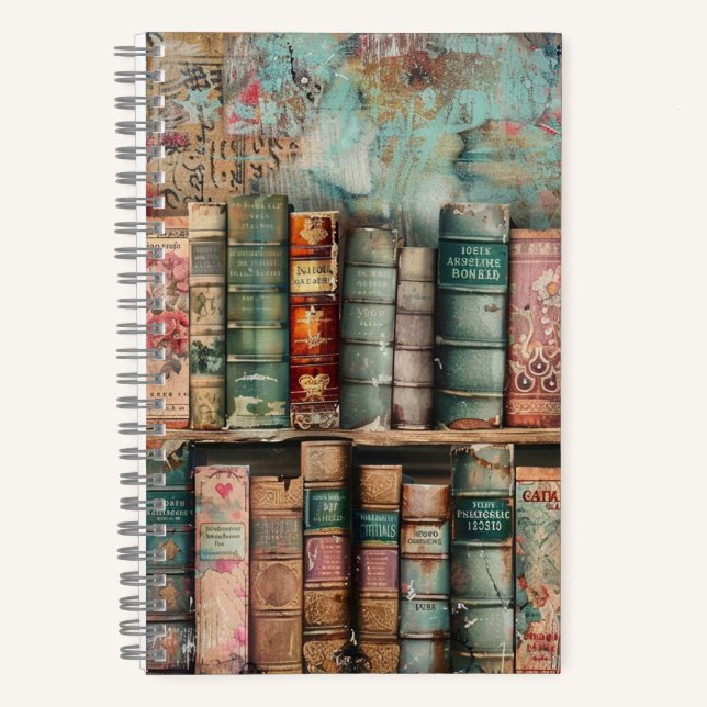 Vintage Library Notebook (Front)