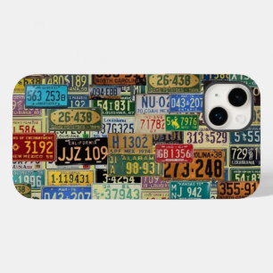 Vintage License Plates Case-Mate iPhone 14 Plus Case