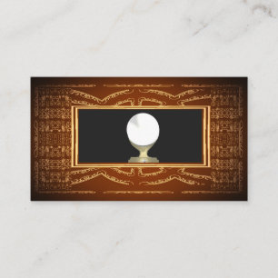 Vintage life coach, reiki, psychic, business card