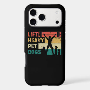 Vintage Lift Heavy Pet Dogs Funny Fitness