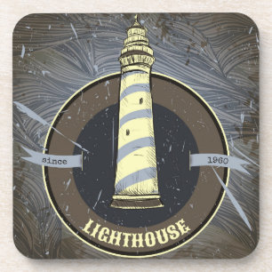 Vintage Lighthouse   1960 Coaster