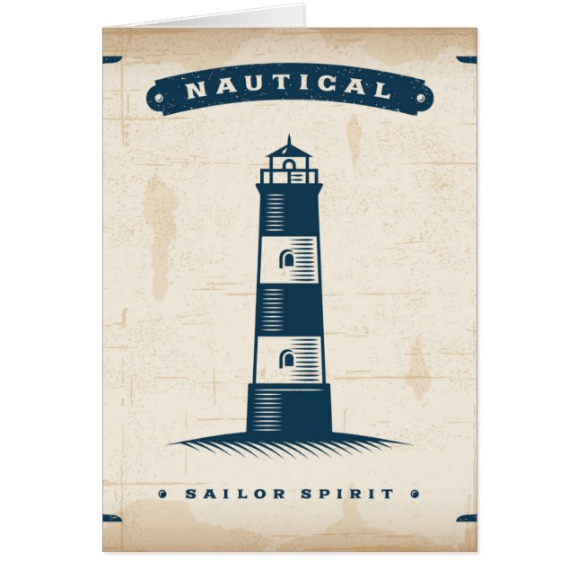 Vintage Lighthouse Poster 1 (Front)
