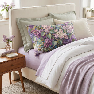 Vintage Lilac Flowers Pillowcase