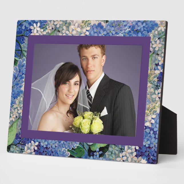 Vintage Lilacs Plaque (Side)