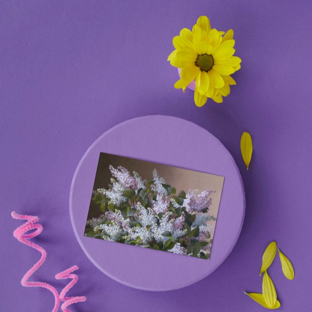 Vintage Lilacs Thank You Card (Creator Uploaded)