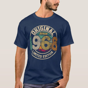 Vintage Limited Edition Vintage 1968 Birthday vint T-Shirt