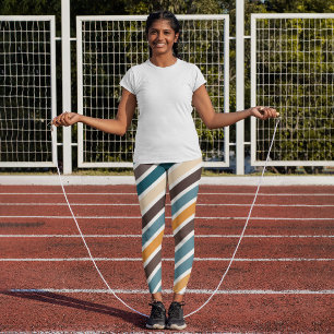 Vintage Lines Capri Leggings