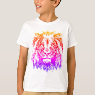 Vintage Lion Head - Retro Lion Face T-Shirt