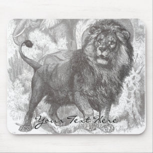 Vintage Lion Mousepad