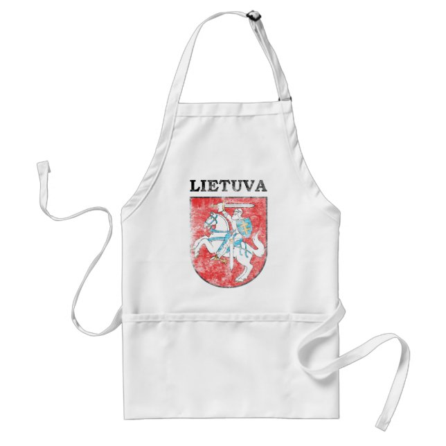 Vintage Lithuania Standard Apron (Front)