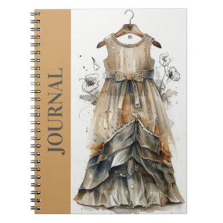 Vintage Little Black Dress (LBD) Journal Diary