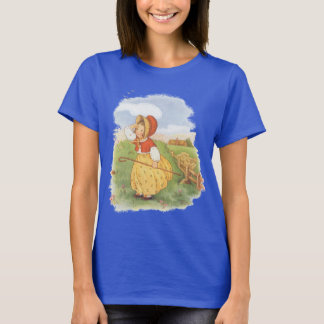 Vintage Little Bo Peep Mother Goose Nursery Rhyme T-Shirt