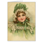 Vintage - Little Girl in Green,
