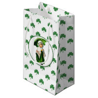 Vintage Little Irish Girl St. Patrick's Day