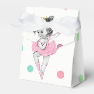 Vintage Little Princess Birthday Favour Box Ballar