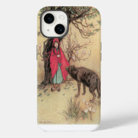 Vintage Little Red Riding Hood by Warwick Goble