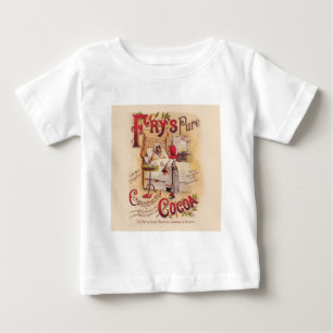 Vintage Little Red Riding Hood Victorian Cocoa Baby T-Shirt