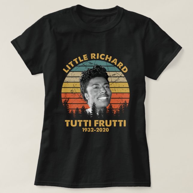 Vintage Little Richard Tutti Frutti T-Shirt (Design Front)