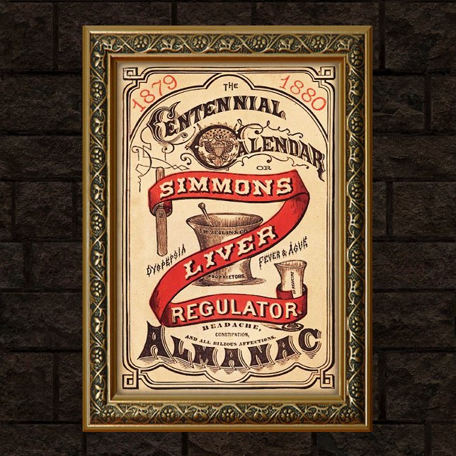 Vintage Liver Regulator Advertising Poster (Creator Uploaded)