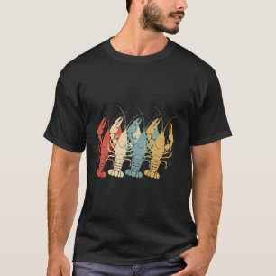 Vintage Lobster Gifts For Lobster Lovers Cooks Fis T-Shirt