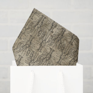 Vintage Lobster Tissue Paper